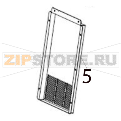 Back panel Hurakan HKN-IMC30 Back panel Hurakan HKN-IMC30Запчасть на деталировке под номером: 5
