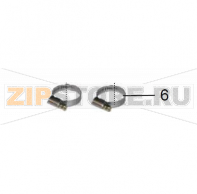 Hose wire clamp 10/16 Meiko FV 40.2 Hose wire clamp 10/16 Meiko FV 40.2Запчасть на деталировке под номером: 6Название запчасти Meiko на английском языке: Hose wire clamp 10/16 Meiko FV 40.2