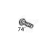 Pan head screw Sato M84Pro