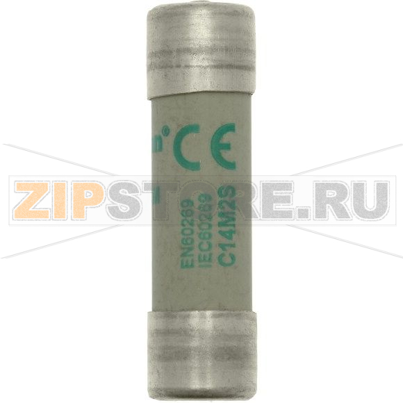 Предохранитель, 2 A, AC 690 В, 80 кА, 14x51 мм, aM, IEC Eaton CYLINDRICAL FUSE 14x51 2A AM 690V 
