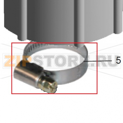 Hose wire clamp 70-90 Meiko FV 130.2 Hose wire clamp 70-90 Meiko FV 130.2Запчасть на деталировке под номером: 5Название запчасти Meiko на английском языке: Hose wire clamp 70-90 Meiko FV 130.2