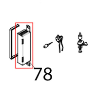 Parabola per lampada porta Tecnoeka KF 1010 A UD