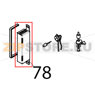 Parabola per lampada porta Tecnoeka KF 1010 A UD Parabola per lampada porta Tecnoeka KF 1010 A UDЗапчасть на деталировке под номером: 78