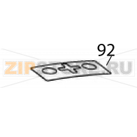 Overlay label (LCD) Godex RT230i