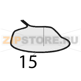 Wire heater f. lid Bartscher CFXB-138-195 Wire heater f. lid Bartscher CFXB-138-195Запчасть на деталировке под номером: 15