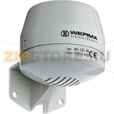 Сирена сигнальная 24 В, 92 дБ Werma 482.052.55 