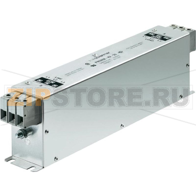 Фильтр 7 А, 3 фазы, 277, 480 В/AC, 190x40x70 мм, 1 шт Schaffner FN3258-7-44 