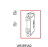 Glass bracket int. Unox XBC 1005