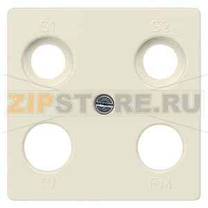 DELTA I-SYSTEM ЭЛЕКТРИЧЕСКИЙ БЕЛЫЙ КРЫШКА РОЗЕТКИ ДЛЯ 2XSAT 1XTV 1XRF 55X55MM 4 ОТВЕРСТИЯ Siemens 5TG2595 
