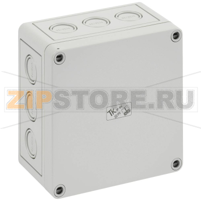 Корпус 130x130x75 мм, материал: полистирол, серый, 1 шт Spelsberg TK PS 1313-7-m 