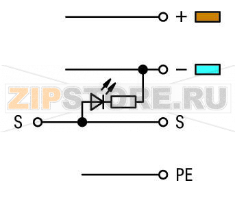 4-проводные клеммы с датчиком; красный светодиод; для датчиков PNP-переключения (положительного); 2,5 мм; CAGE CLAMP®; 2,50 mm; серые Wago 280-570/281-434 Примечание:Terminating Aluminum ConductorsWAGO spring clamp terminal blocks are suitable for solid aluminum conductors up to 4 mm?/12 AWG if WAGO “Alu-Plus” Contact Paste is used for termination.“Alu-Plus” Contact Paste Advantages:Automatically destroys the oxide film during clamping.Prevents fresh oxidation at the clamping point.Prevents electrolytic corrosion between aluminum and copper conductors (in the same terminal block).Provides long-term protection against corrosion....