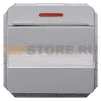 DELTA PROFIL СЕРЕБРЯНЫЙ ПЕРЕКЛЮЧАТЕЛЬ ДЛЯ ОТЕЛЬНЫХ КАРТ 1CO С ПОДСВЕТКОЙ Siemens 5TG4814