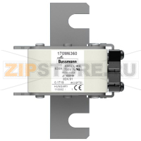 Предохранитель, 630 A, AC 690 В, 200 кА, size 3, 76x92x126 мм, aR, IEC Eaton FUSE 630A 690V 3EK