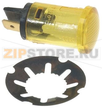 ЖЁЛТАЯ ИНДИКАТОРНАЯ ЛАМПА 250 В 