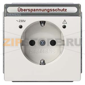 DELTA STYLE РОЗЕТКА INC.OP S+L OVP ПЛАТИНОВЫЙ МЕТАЛЛИК Siemens 5UB1858-1 