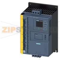 Устройство плавного пуска SIRIUS 200–480 В, 38 А, 24 В AC/DC, подключение на пружинных клеммах, отказоустойчивое Siemens 3RW5517-3HF04