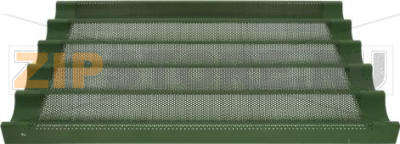 BAKING TRAY PERFORATED WITH 5-CHANNEL UN 