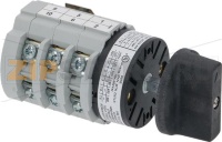 SELECTOR SWITCH 0-3 POSITIONS 16A 400V