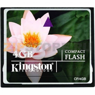 Карта памяти 4 Гб Kingston CF-4GB 