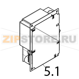 Power supply CAB EOS5 Power supply CAB EOS5Запчасть на деталировке под номером: 5.1