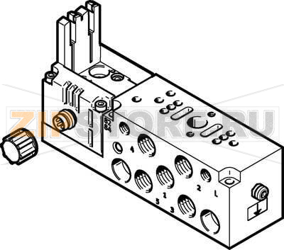 Плита монтажная Festo VMPA2-IC-AP-1 
