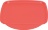 TRAY SERVICE MINI 280x240 mm RED
