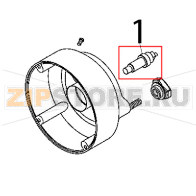 Shaft Fimar 12/TS Shaft Fimar 12/TSЗапчасть на деталировке под номером: 1