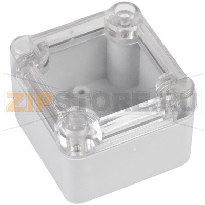 Корпус универсальный 51x49x36 мм, пластиковый, серый, 1 шт TRU Components TC-7910848 