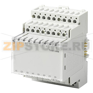 TXM1.8RB - Модуль с 8 релейными выходами для управления жалюзи Siemens TXM1.8RB 