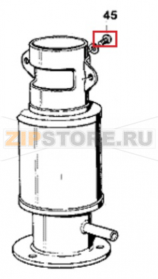 Schraube Scotsman MF 36  Schraube Scotsman MF 36Запчасть на сборочном чертеже под номером: 45Название запчасти Scotsman на немецком&nbsp;языке: Schraube&nbsp;Scotsman MF 36