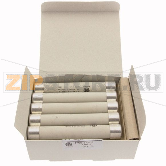 Предохранитель, 2 A, AC 2100 В, DC 1000 В, 50 кА, 20x127 мм, gS, IEC BS Eaton 2A 2000V AC TRACTI 