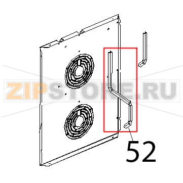 Tubo interno umidita DX, D=16, SP=1 Unox XVC 515G Tubo interno umidita DX, D=16, SP=1 Unox XVC 515GЗапчасть на деталировке под номером: 52