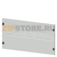 SIVACON S4 Masking frame SENTRON 3VA 3VA12 (up to 250 A) 3-pole Upright mounting position Fixed mounting, connection system 8US setup Number of switches 5 Height 400 mm Width 800 mm Siemens 8PQ2040-8BA23