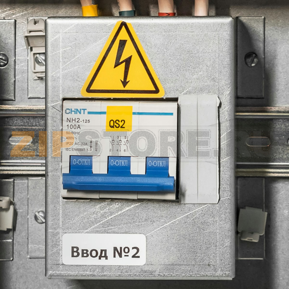 Выключатель нагрузки 32 А, 4 полюса Chint 401021 