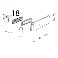 Impugnatura maniglia CT BT Unox XVC 1005EP