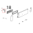 Impugnatura maniglia CT BT Unox XVC 1005EP