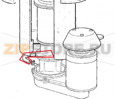 Plastik rohr Scotsman MF 56    Plastik rohr Scotsman MF 56Запчасть на 