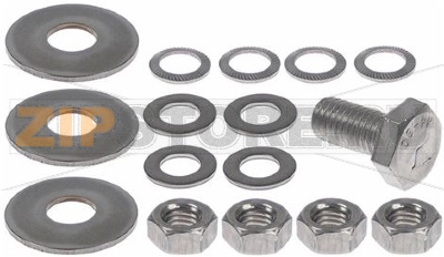 Fixing parts for motor P3 Convotherm 4 