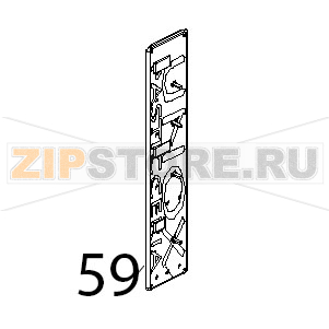 Controllo verticale completo pasticceria Unox XB 403 Controllo verticale completo pasticceria Unox XB 403Запчасть на деталировке под номером: 59
