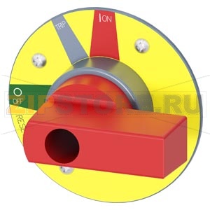 supplementary handle for door mounted rotary operator emergency-stop accessory for: 3VA6 150/250 Siemens 3VA9477-0GC05 