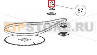 Perno Galuppino Vasca Sigma SL 80   Perno Galuppino Vasca Sigma SL 80Запчасть на сборочном чертеже под номером: 57Название запчасти Sigma на итальянском языке: Perno Galuppino Vasca Sigma SL 80
