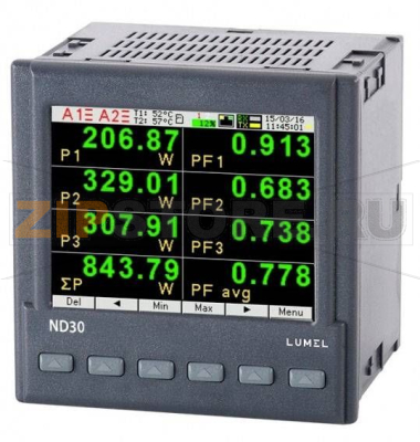 Измеритель параметров сети, цифровой Lumel ND30 111100M0 