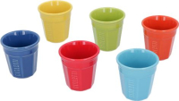 SET 6 GLASSES BIALETTI MULTICOLOR