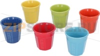SET 6 GLASSES BIALETTI MULTICOLOR