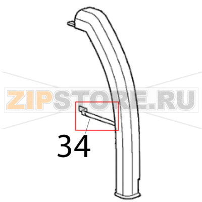 Etikett Scotsman EC 126 AS Etikett Scotsman EC 126 ASЗапчасть на деталировке под номером: 34