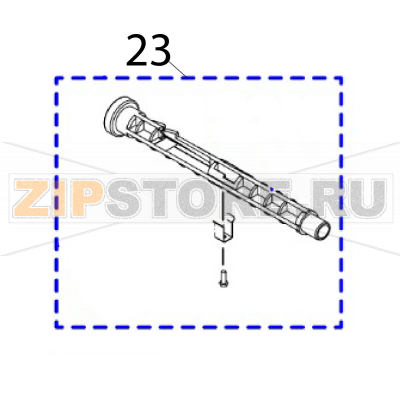 Ribbon core adapter assy Sato CT408LX TT Ribbon core adapter assy Sato CT408LX TTЗапчасть на деталировке под номером: 23Название запчасти на английском языке: Ribbon core adapter assy Sato CT408LX TT.