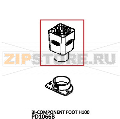 BI-Component foot H100 Unox XBC 405E BI-Component foot H100 Unox XBC 405EЗапчасть на деталировке под номером: 106Название запчасти на английском языке: BI-Component foot H100 Unox XBC 405E
