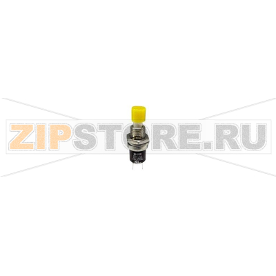 Кнопка 250 В/AC, 1.5 A, 1 x вкл/выкл, без фиксации, 1 шт TRU Components TC-R13-24B1-05YE 