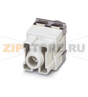 Модуль HEAVYCON для установки гнездовых контактов Phoenix Contact HC-M-HS 200/70-MOD-BU-PE