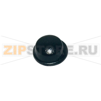 Ножка приборная 11.1х5 мм, клейкая, черная, 1 шт Toolcraft PD2115SW 